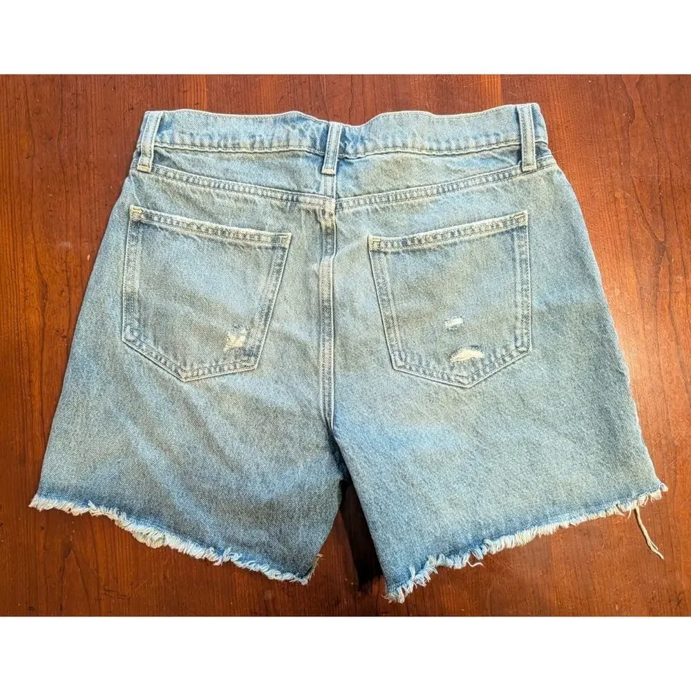 NWT Arizona Long Denim 5' Jean Shorts Women's 7 $38